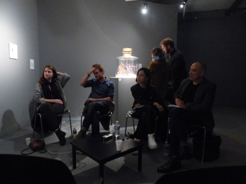 Table ronde « Entropies » en présence d'Ingrid Luquet-Gad et de Thierry Fourier dans le cadre de l'exposition « Comment bâtir un univers qui ne s'effondre pas deux jours plus tard 3/3 : Entropies »