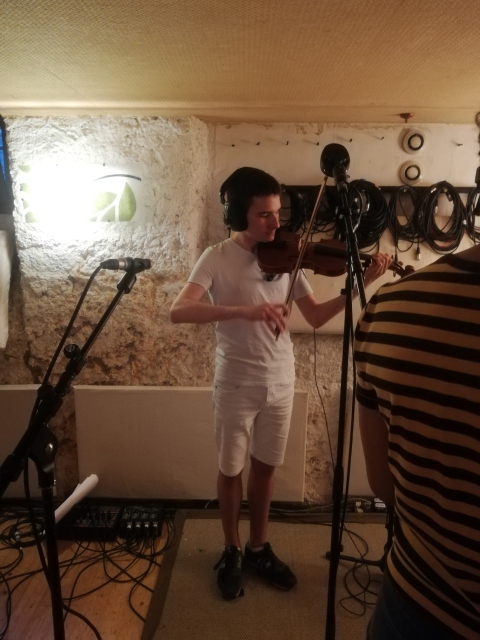 Enregistrement studio de « Mur du son »